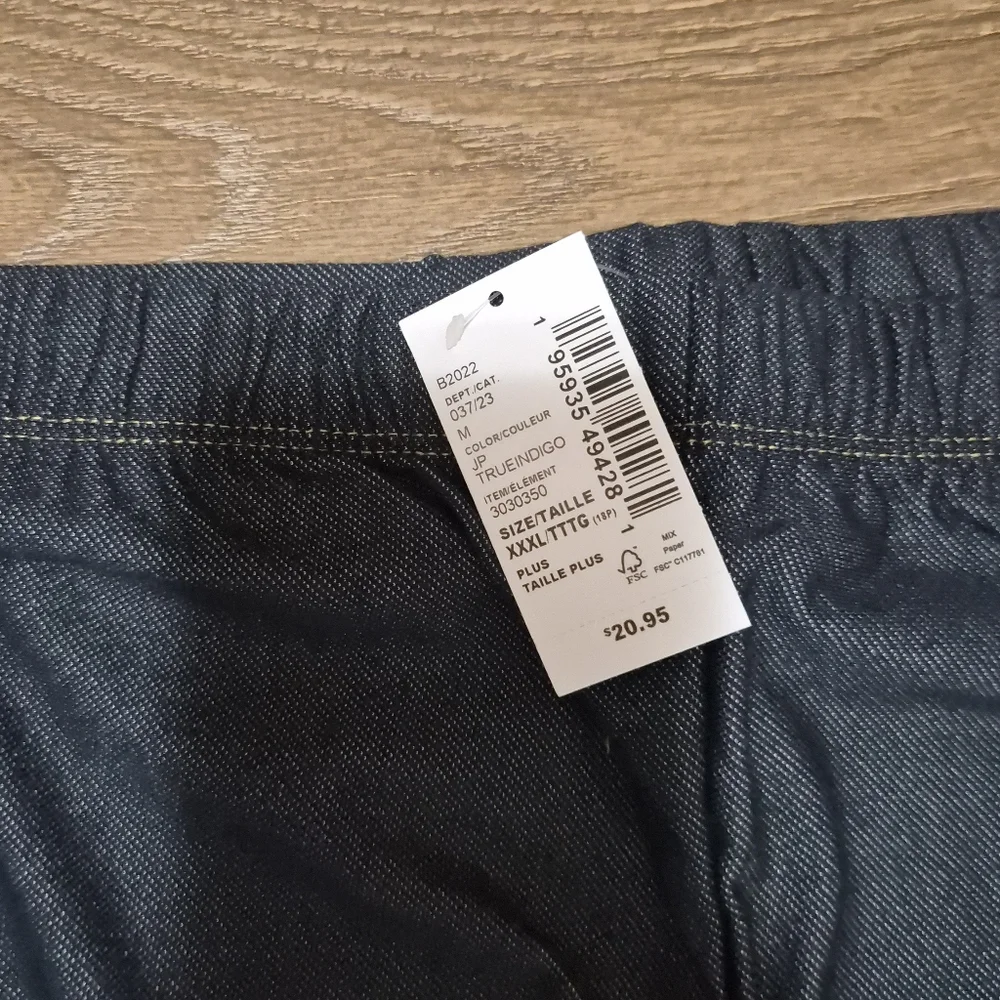 The Children’s Place Girls Capri Leggings Bundle Black Indigo Size XXXL / 18 NWT